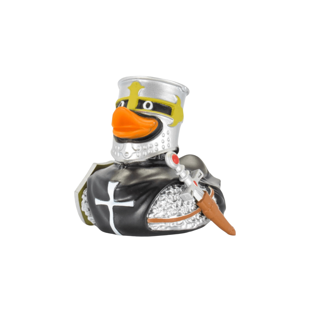Knight Crusader Duck (Black). 22975